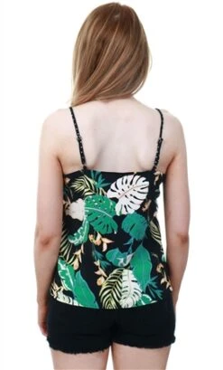 Only Disco Jungle Lima Flounce Singlet Toip -Closet Muse Store 15854 3