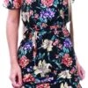 Style London Multi Cold Shoulder Floral Print Dress