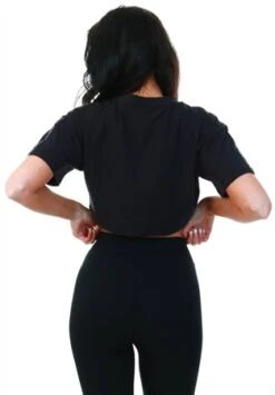 Gym King Black Sport Taped Tee -Closet Muse Store 20599 3