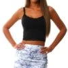 Only Black / Black Cropped Top -Closet Muse Store 22566