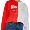 Noisy May Purple Heather Colour Block Sweatshirt -Closet Muse Store 24397
