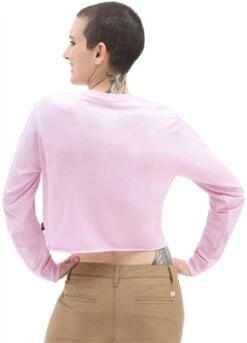 Vans Pink Junior V Long Sleeve T-Shirt -Closet Muse Store 25423 3