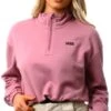 Vans Lila Left Chest Half Zip Hoodie
