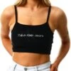 Calvin Klein Black Towel Vest Top