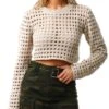 Saint Genies Green Camo Mini Skirt