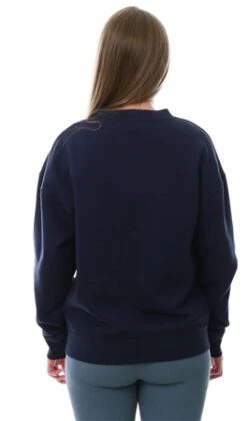 Vivichi Navy Oversized Yale Sweatshirt -Closet Muse Store 27318 3