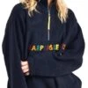 Harper & Lewis Navy Acer 1/4 Zip Fleece -Closet Muse Store 27346