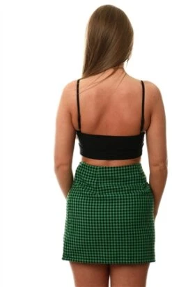 Only Green / Green Bee Nadina Pattern Skirt -Closet Muse Store 27426 3