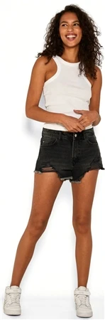 Noisy May Bright White Maya Ribbed Tank Top 5 Noisy May Bright White Maya Ribbed Tank Top - Image 3