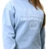 Vivichi Blue Oversized Yale Crew Sweatshirt