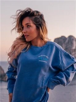 Bleubird Ocean Horizon Crew Sweat