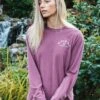 Bleubird Berry Long Sleeve Tee -Closet Muse Store 28238