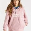 Harper & Lewis Dusty Pink Sweet Pea 1/4 Zip Fleece