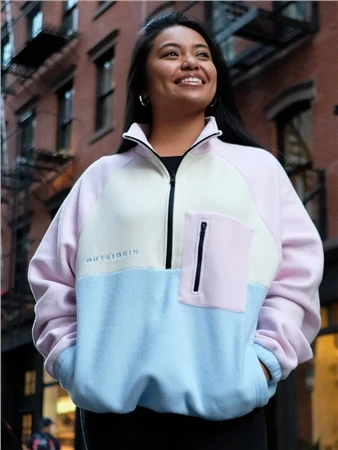 Oi Pink Pocket Fleece 3 Oi Pink Pocket Fleece