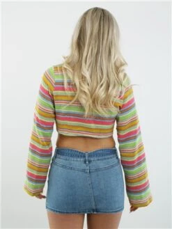 Saint Genies Multi Tie Front Crochet Top -Closet Muse Store 28526 3