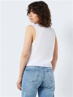 Noisy May Bright White Guns N' Roses Top -Closet Muse Store 28649 3