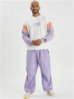 Harper & Lewis Cream Colour Block Crew Sweater -Closet Muse Store 28750 2