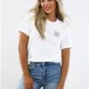 Vans Marshmallow Shroomy Experience Boyfriend Fit T-Shirt -Closet Muse Store 28976