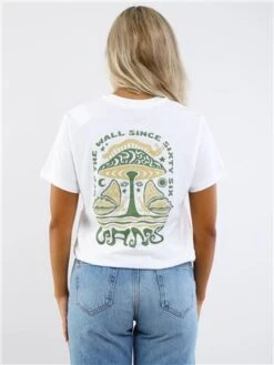 Vans Marshmallow Shroomy Experience Boyfriend Fit T-Shirt -Closet Muse Store 28976 3