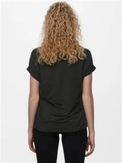 Only Grey / Dark Grey Melange Moster Loose Fit T-Shirt -Closet Muse Store 29005 3