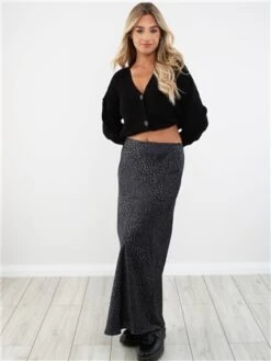 Brave Soul Grey Jasmin Skirt -Closet Muse Store 29139 2