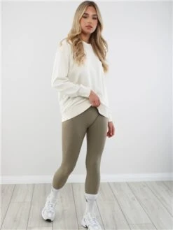 Brave Soul Cream Knit Sweater -Closet Muse Store 29140 2