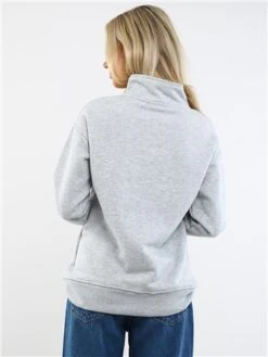 The Frolic Grey Michigan Zip Sweat -Closet Muse Store 29406 3