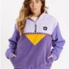 Harper & Lewis Lavender Zaira 1/4 Zip Fleece -Closet Muse Store 29414