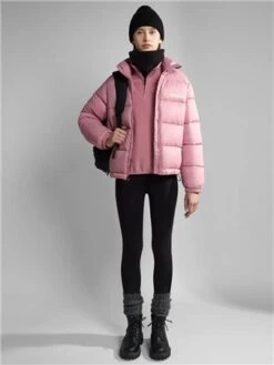 Napapijri Pink Iaato Half-Zip Fleece -Closet Muse Store 29453 2