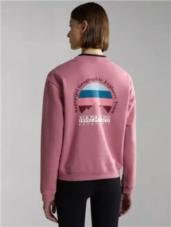 Napapijri Pink Rope Sweatshirt -Closet Muse Store 29454 3