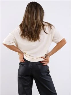 Noisy May Ecru Loui Grunge Tee -Closet Muse Store 29669 3