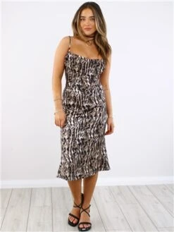 Saint Genies Leopard Corset Top -Closet Muse Store 29712 2