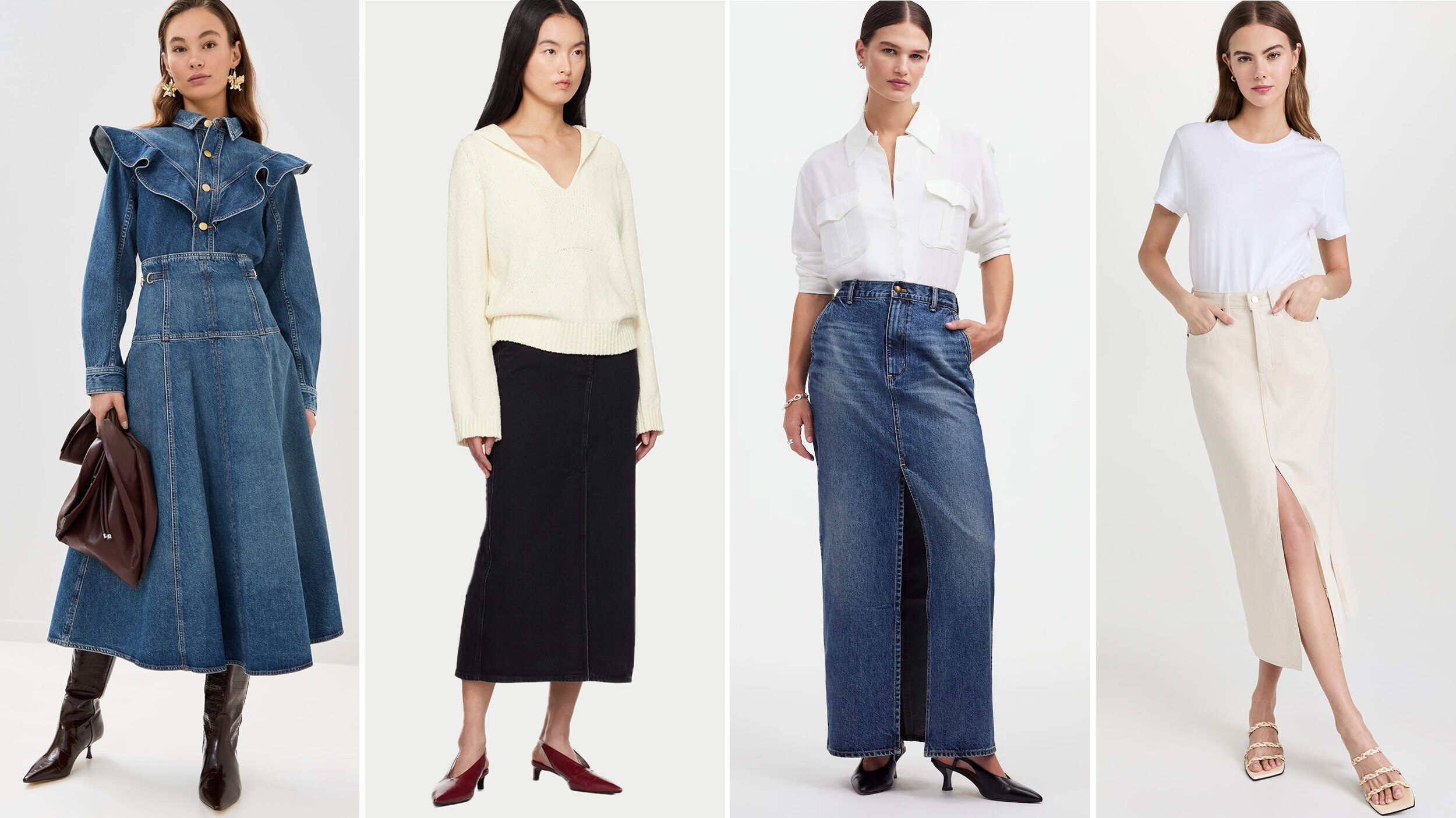 Closet Muse Store -Closet Muse Store 0224 denimskirt 00c 67bcb9722e1d6